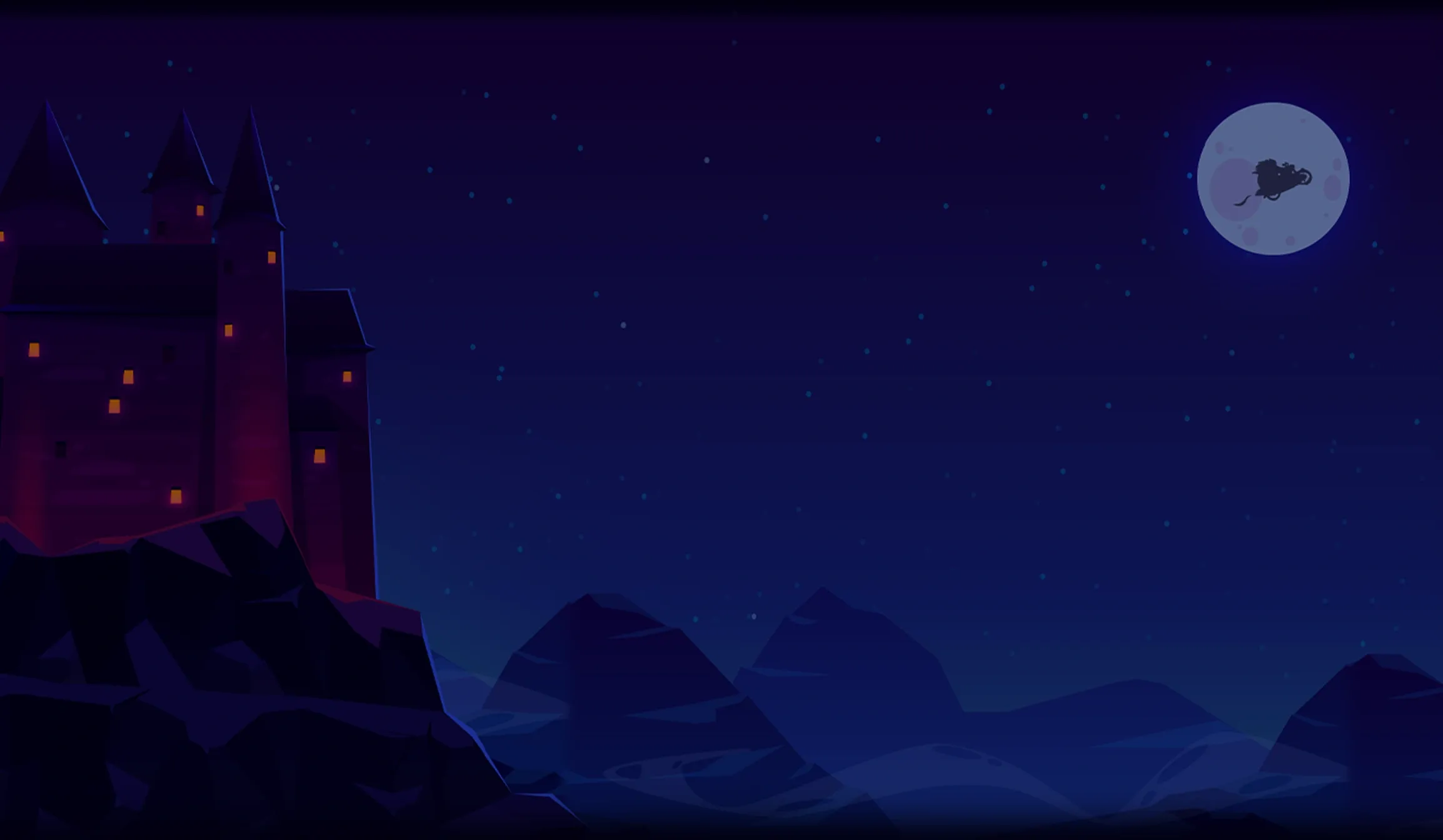 Jack Potter tablet action banner background
