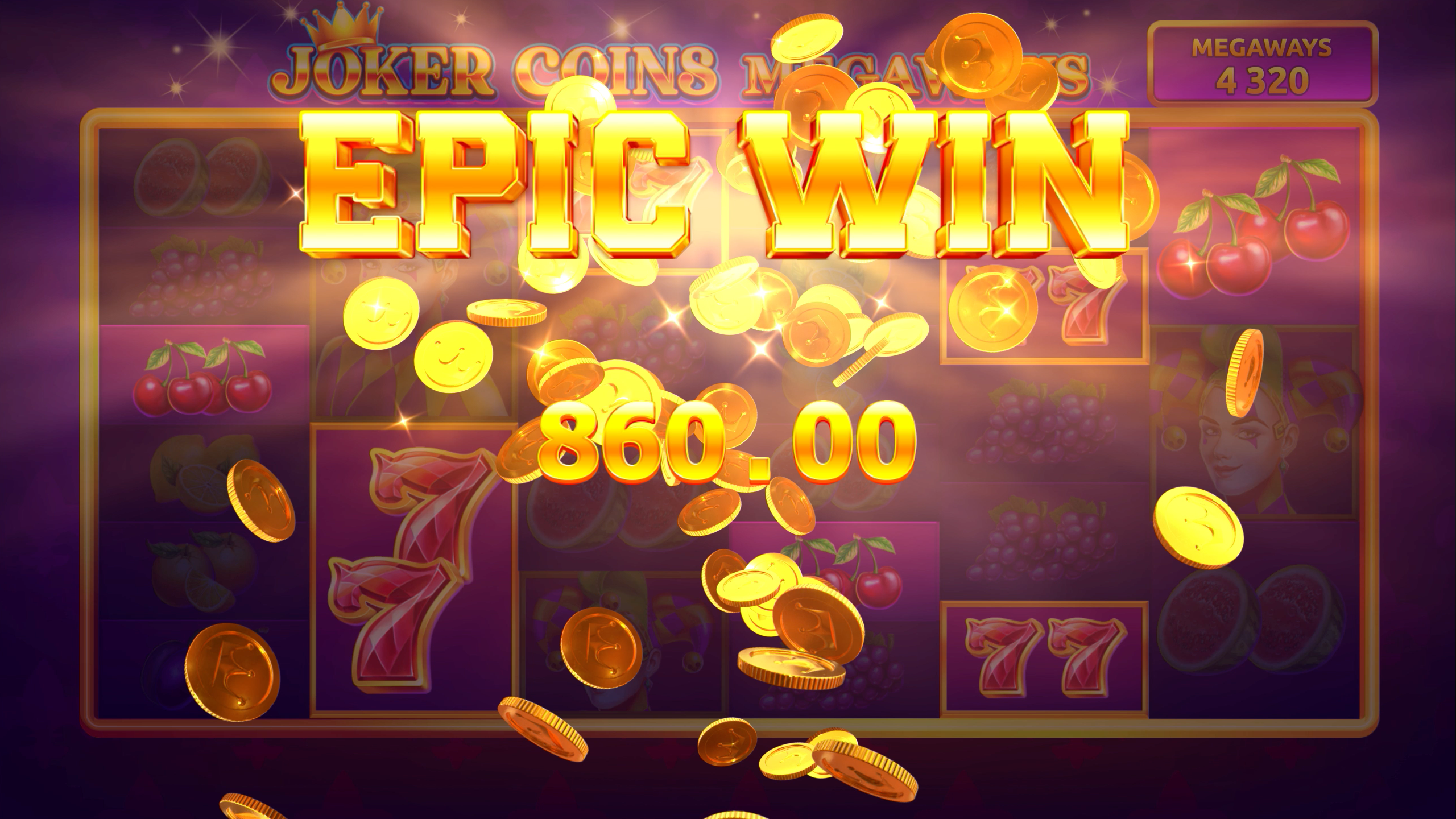 Joker Coins Megaways gameplay screenshot 2