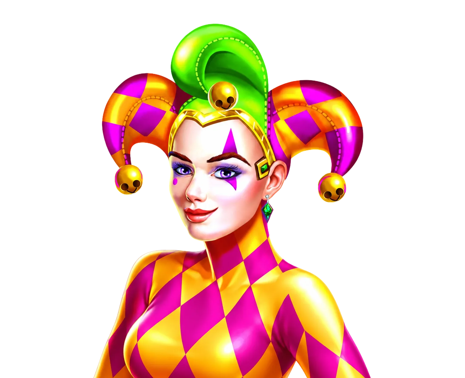 Joker Coins Megaways tablet action banner character