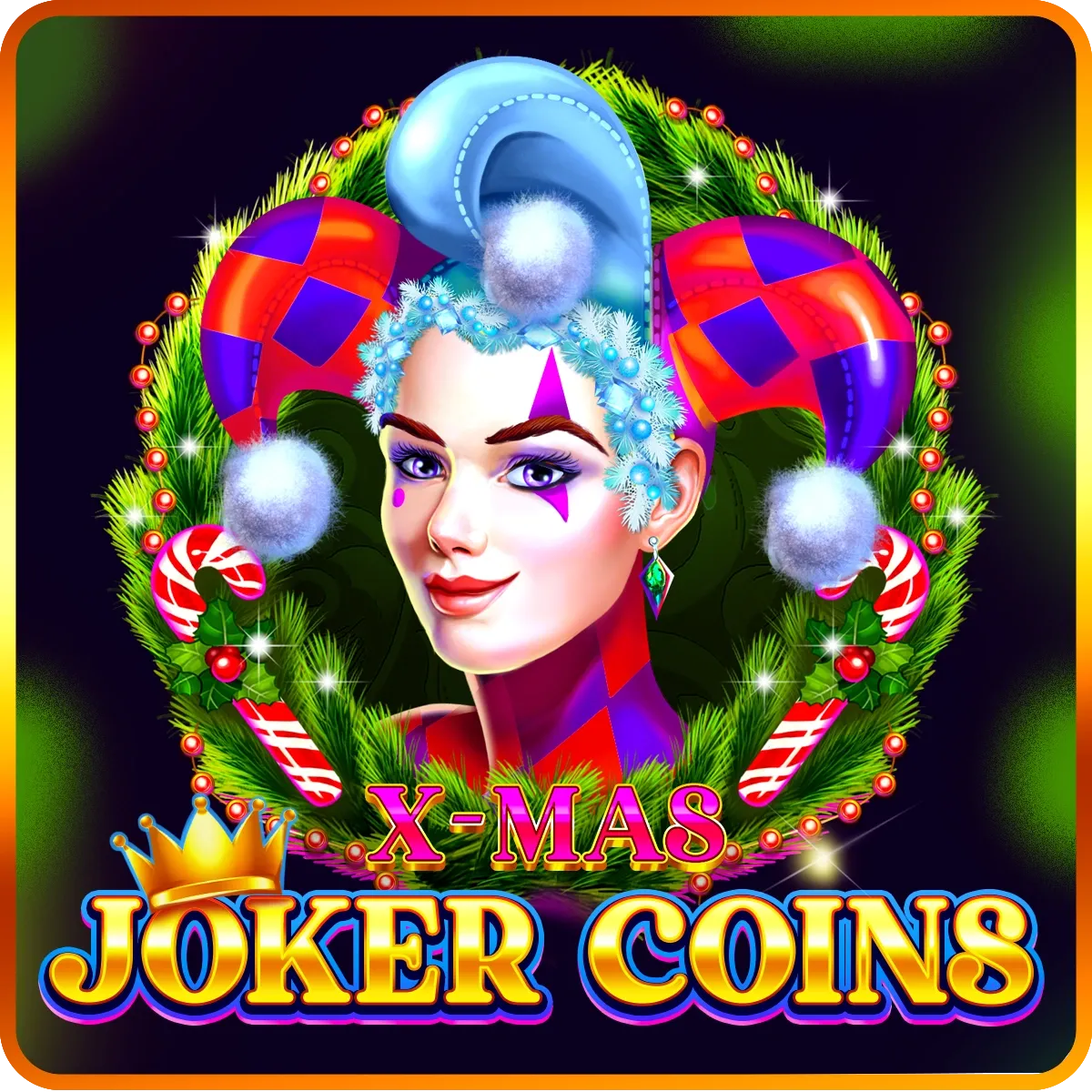 Joker Coins X-MAS game card image