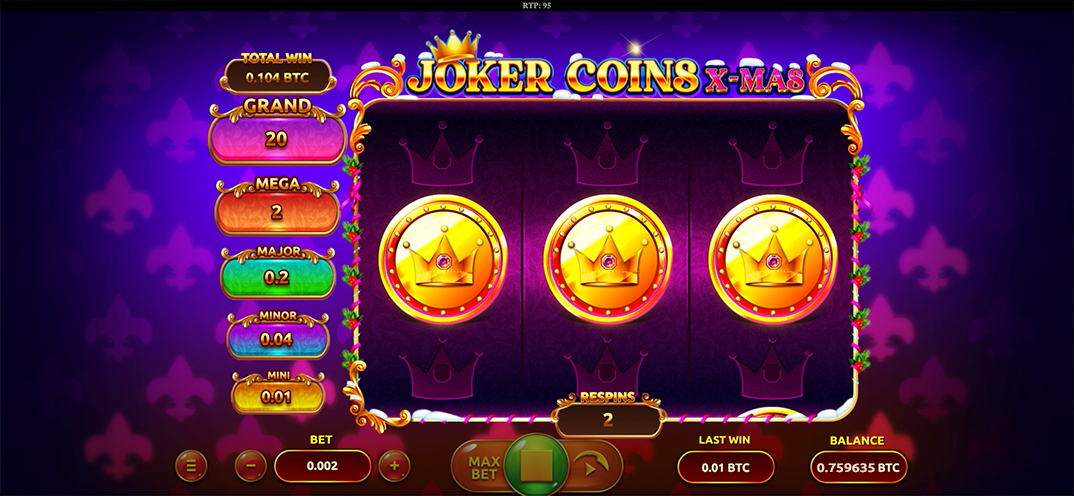 Joker Coins X-MAS gameplay screenshot 1