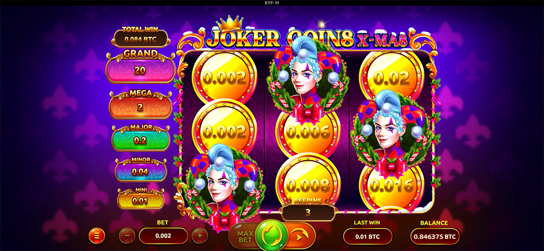 Joker Coins X-MAS gameplay screenshot 2