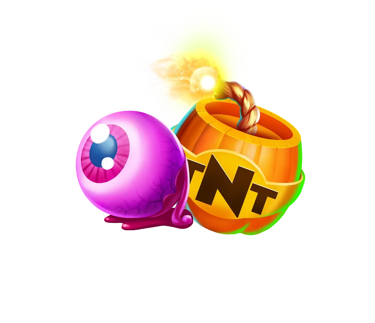 Juicy Crush Halloween hero character