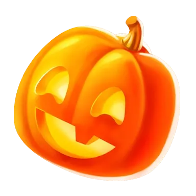 Juicy Crush Halloween specifications mascot