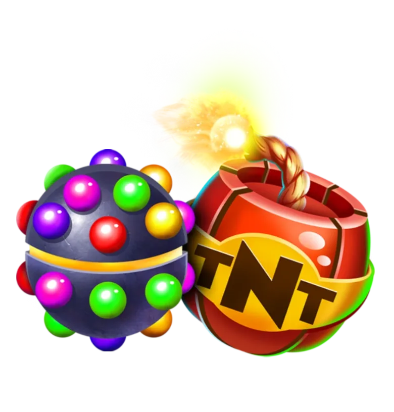 Juicy Crush mobile action banner character