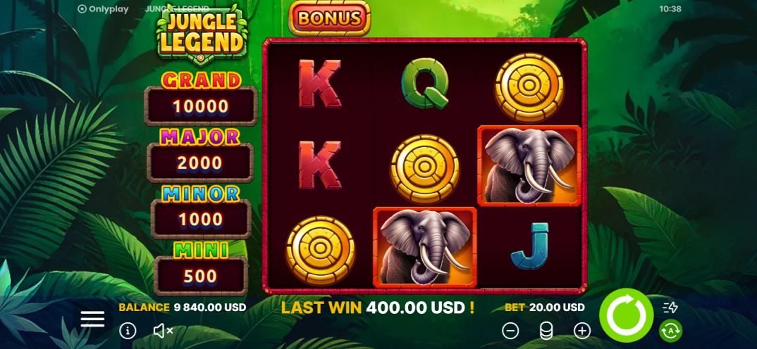 Jungle Legend gameplay screenshot 1