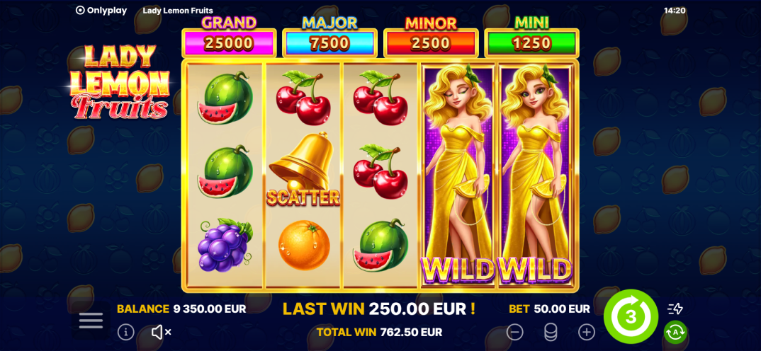 Lady Lemon Fruits gameplay screenshot 3