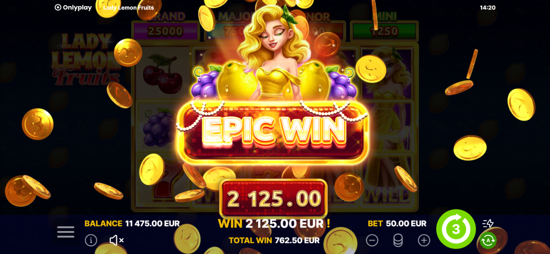 Lady Lemon Fruits gameplay screenshot 5