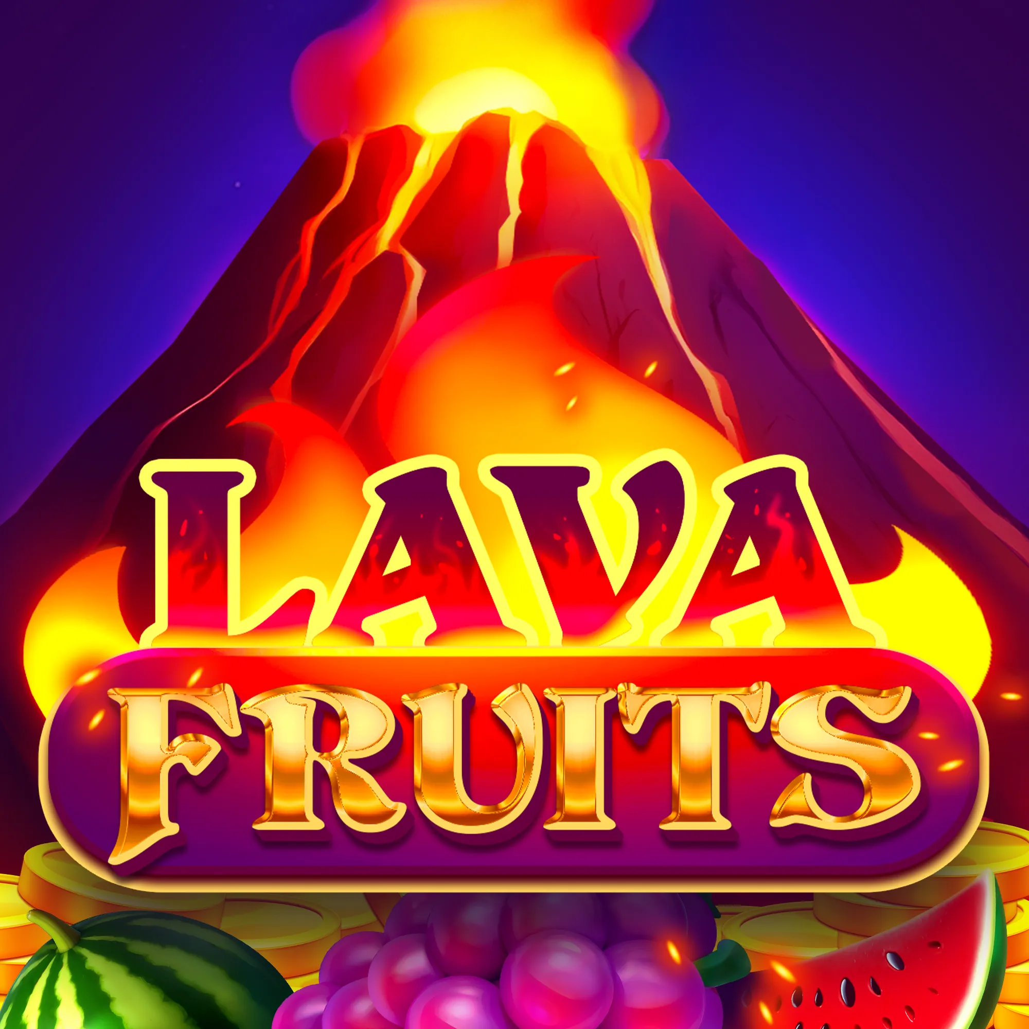 Lava Fruits game card image