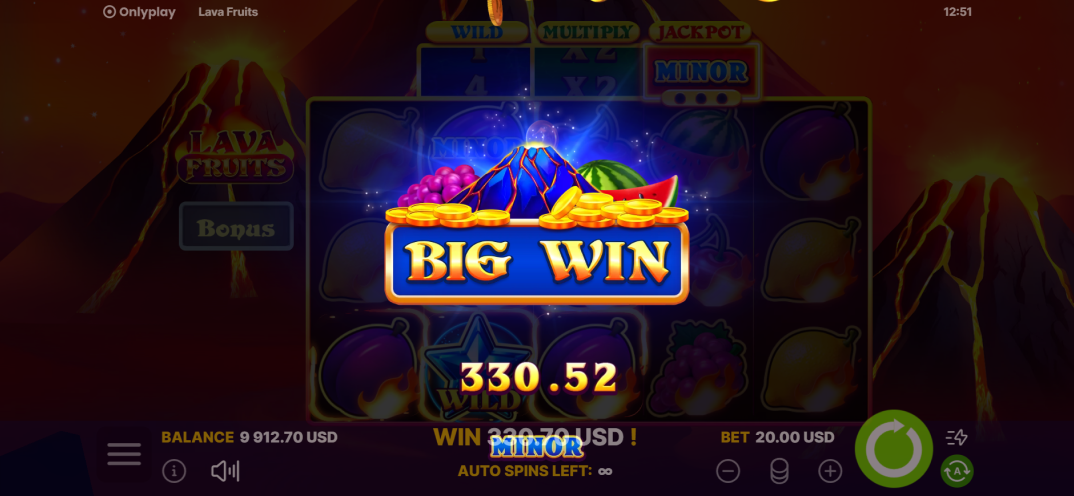 Lava Fruits gameplay screenshot 3