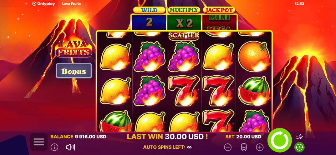 Lava Fruits gameplay screenshot 4