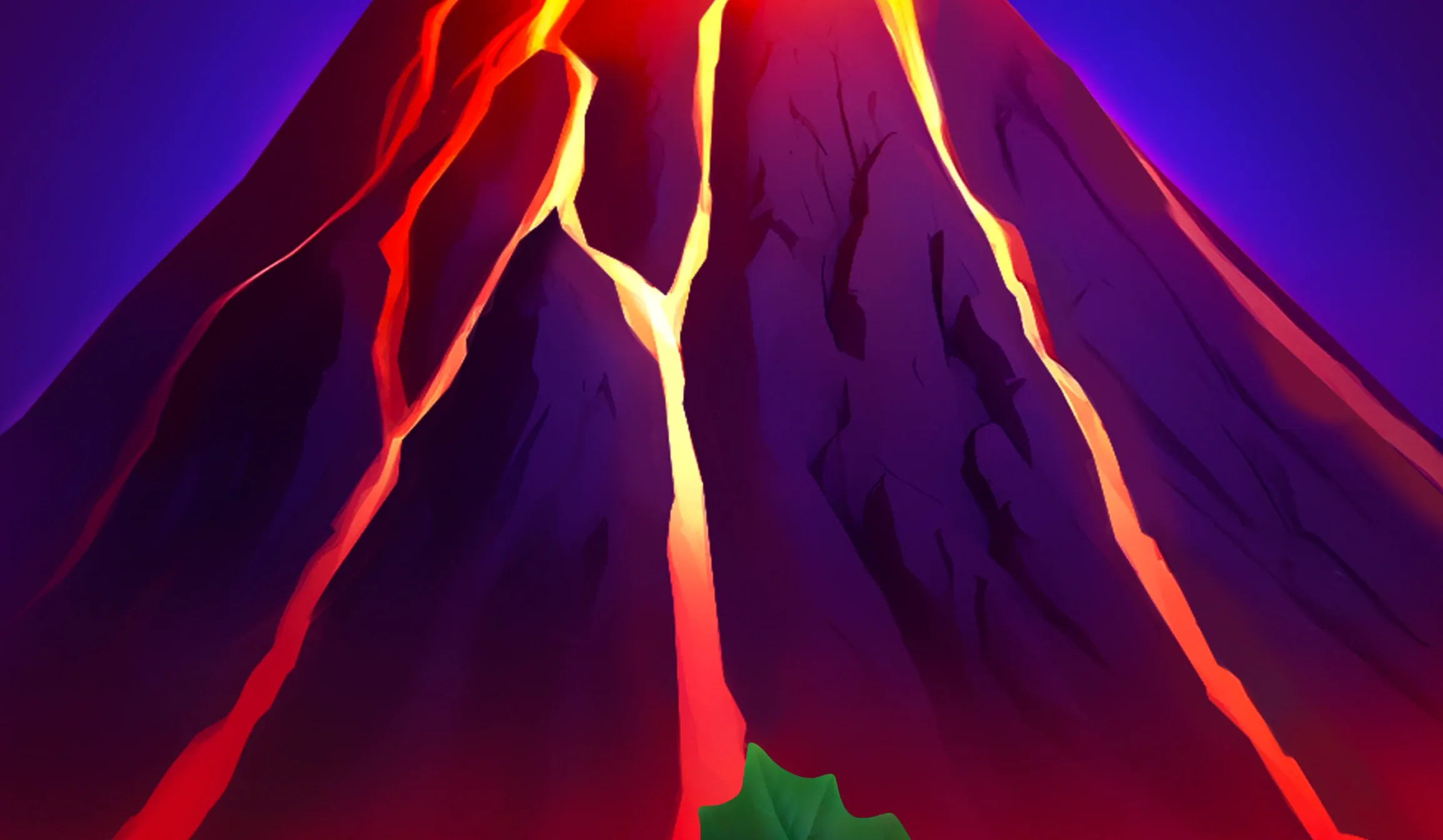 Lava Fruits tablet action banner background