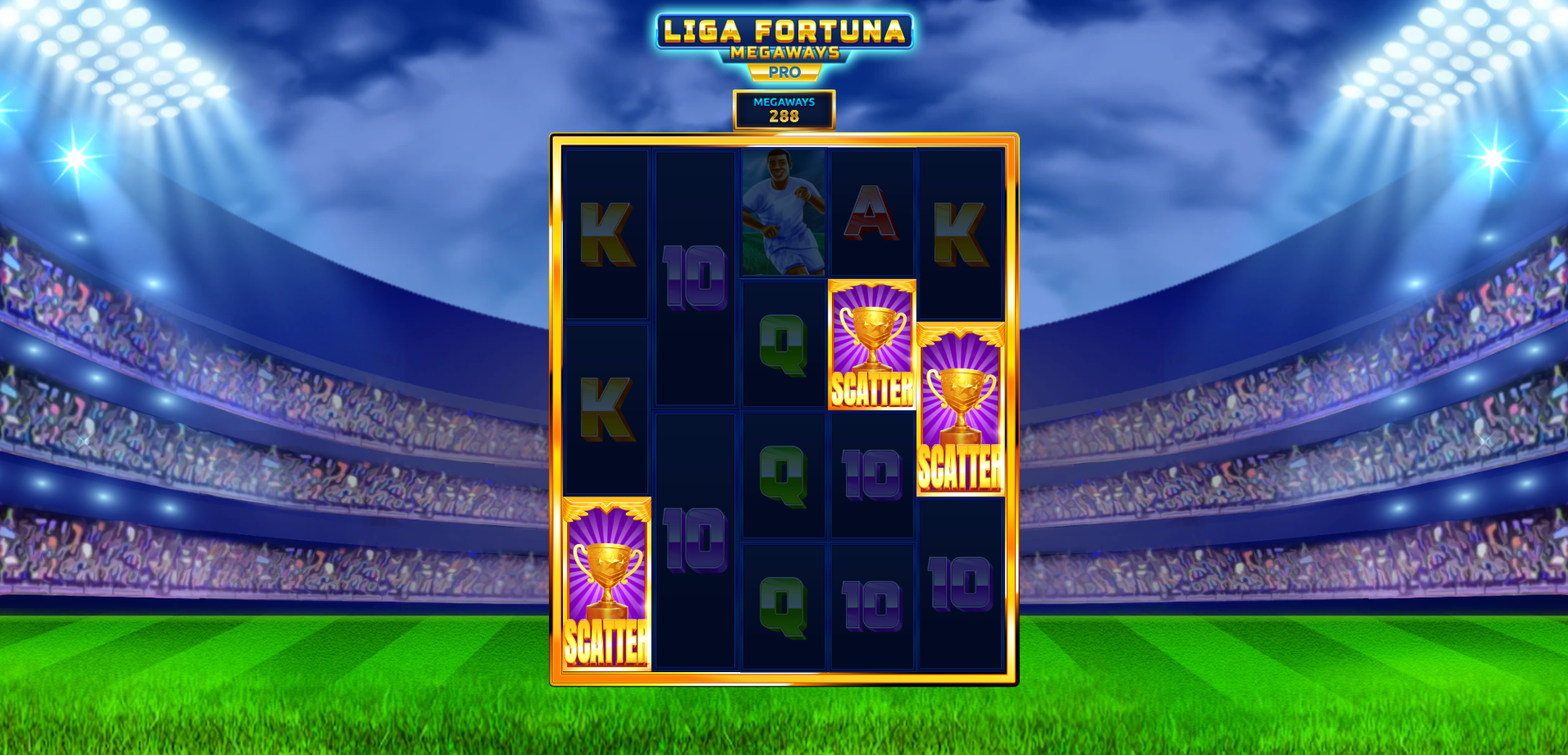 Liga Fortuna Megaways PRO gameplay screenshot 3