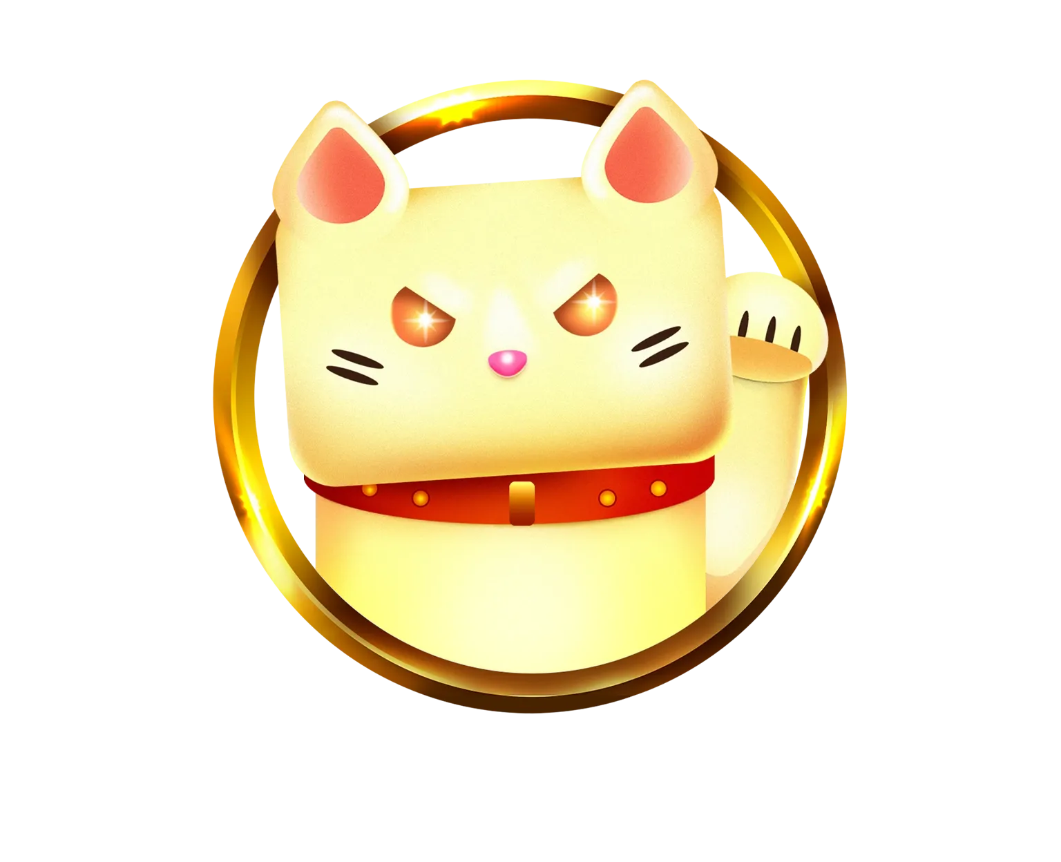 Limbo Cat tablet action banner character
