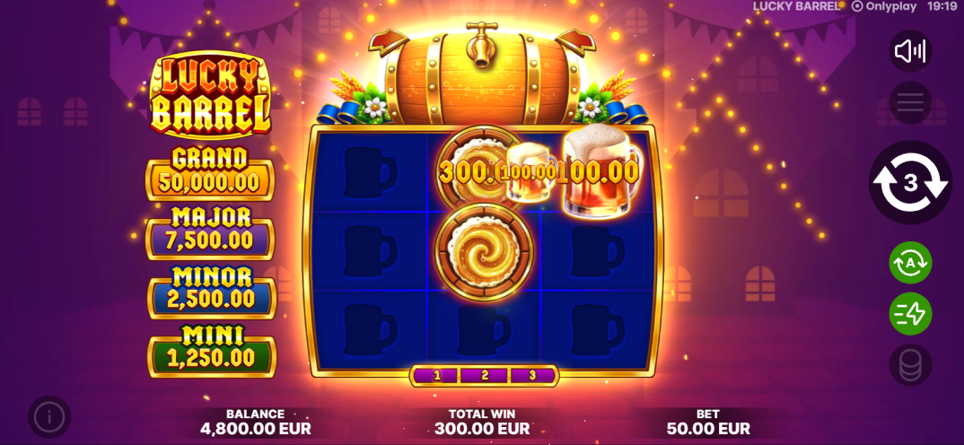 Lucky Barrel gameplay screenshot 2
