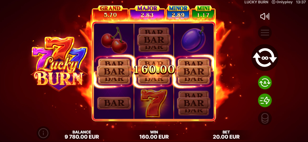 Lucky Burn gameplay screenshot 2