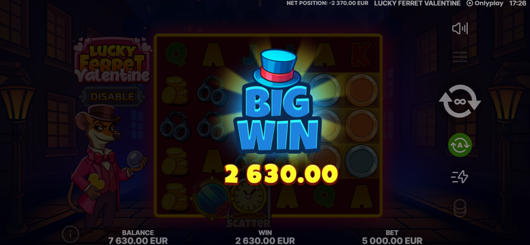 Lucky Ferret Valentine gameplay screenshot 5