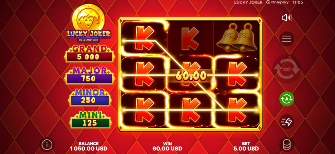Lucky Joker: Hold and Win gameplay screenshot 1