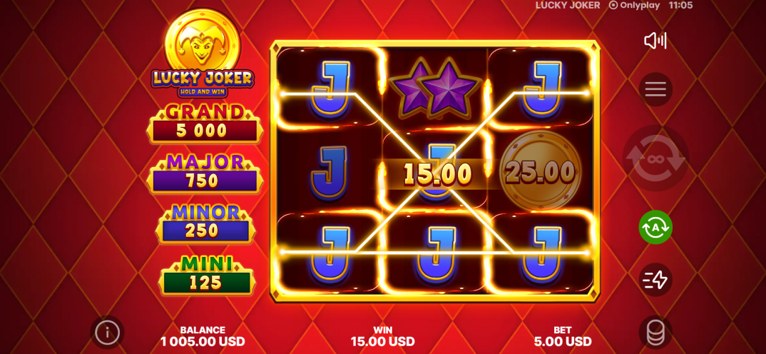 Lucky Joker: Hold and Win gameplay screenshot 3