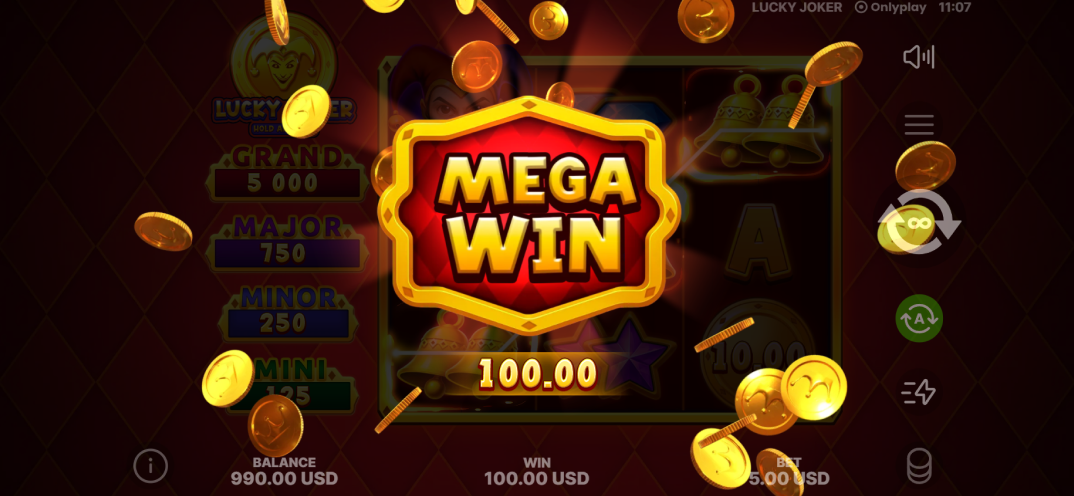 Lucky Joker: Hold and Win gameplay screenshot 5