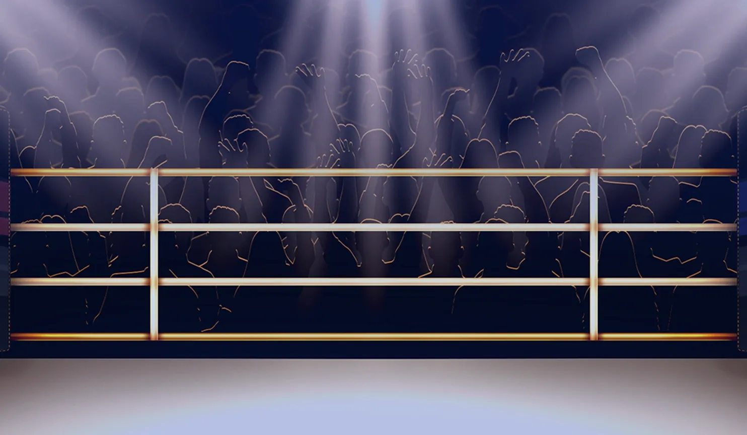 Lucky Punch mobile action banner background