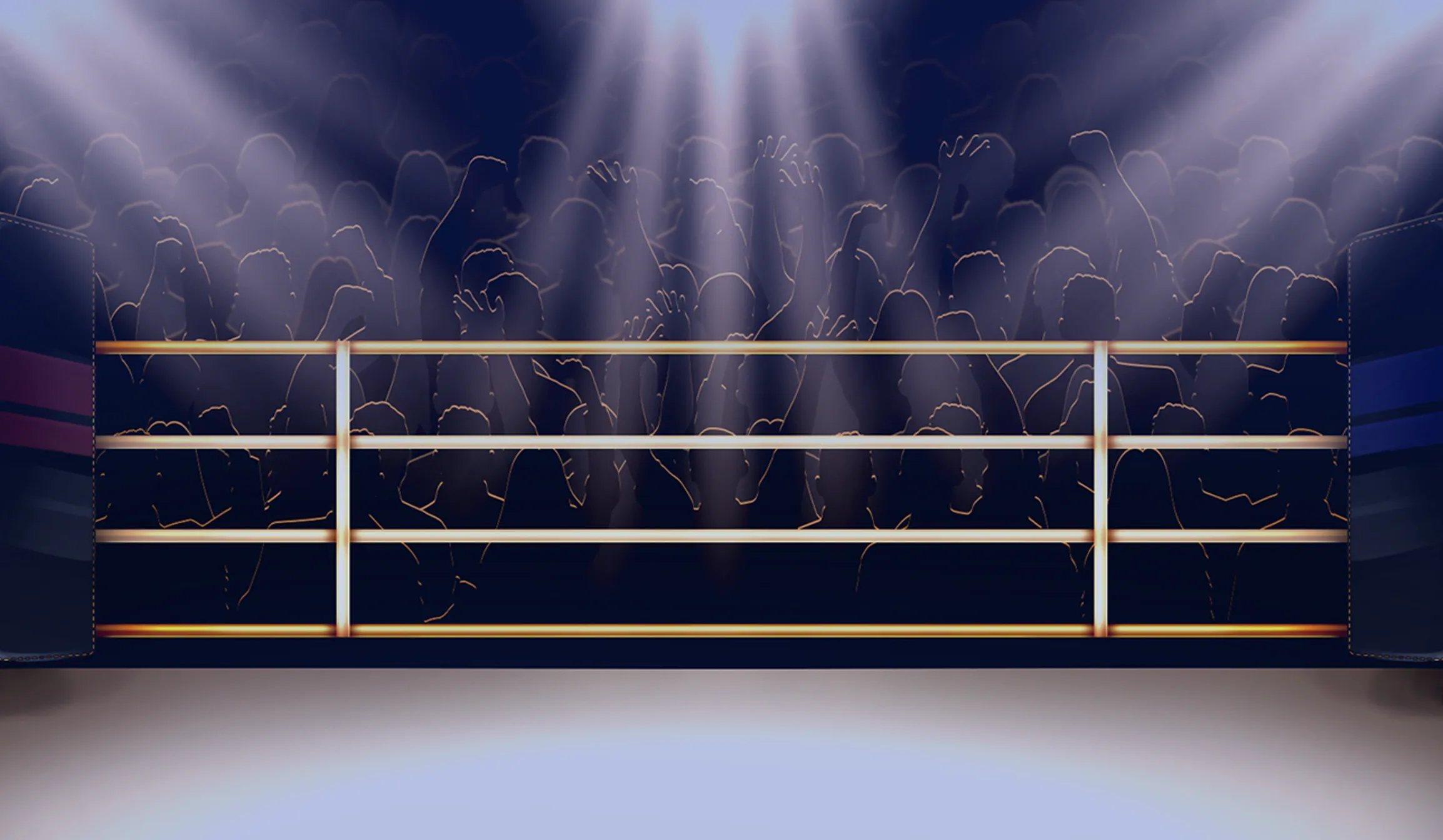 Lucky Punch tablet action banner background
