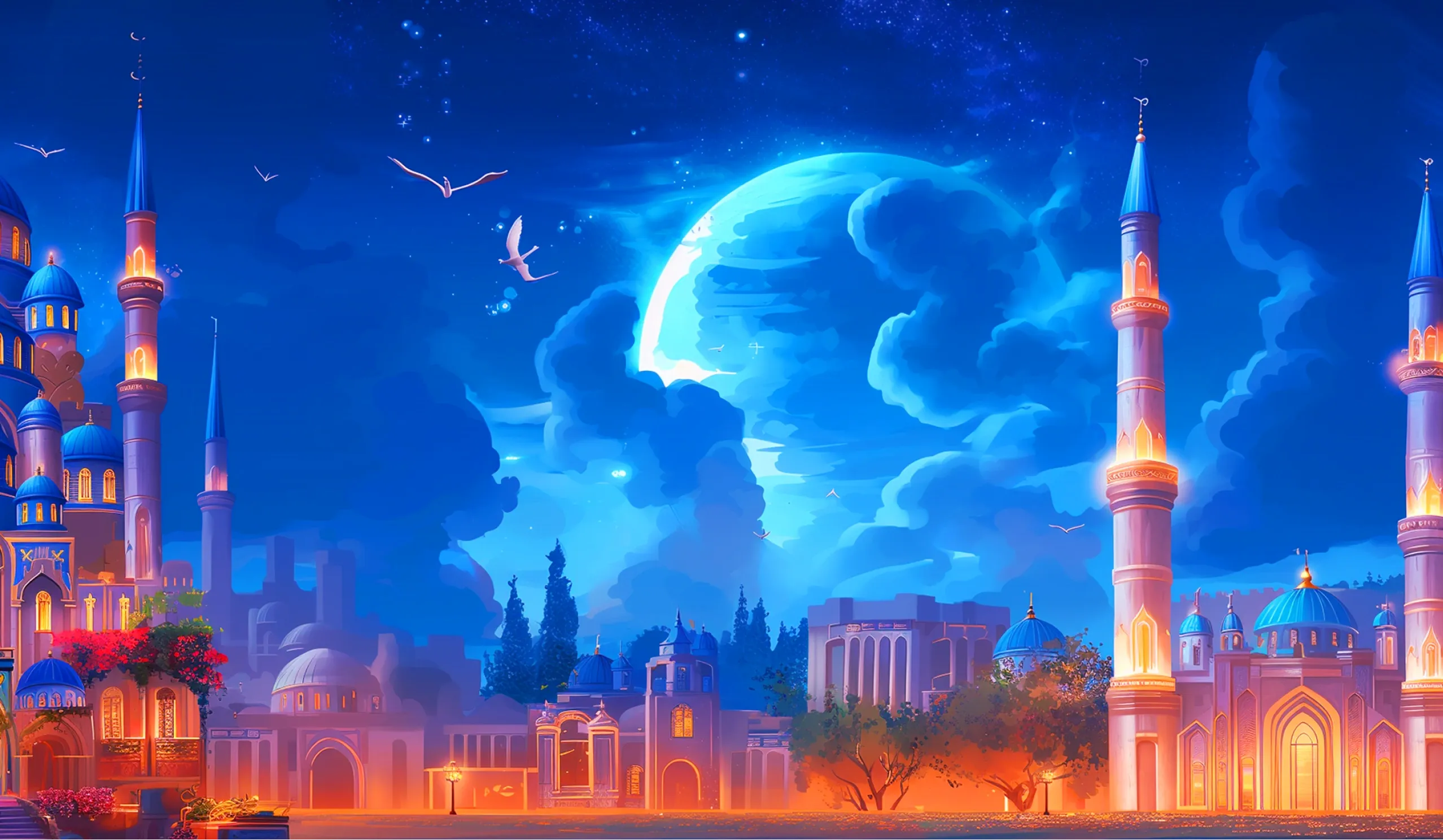 Magical Istanbul desktop action banner background