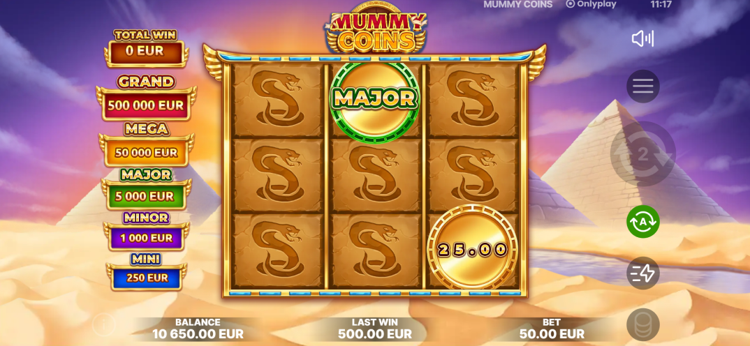 Mummy Сoins gameplay screenshot 5
