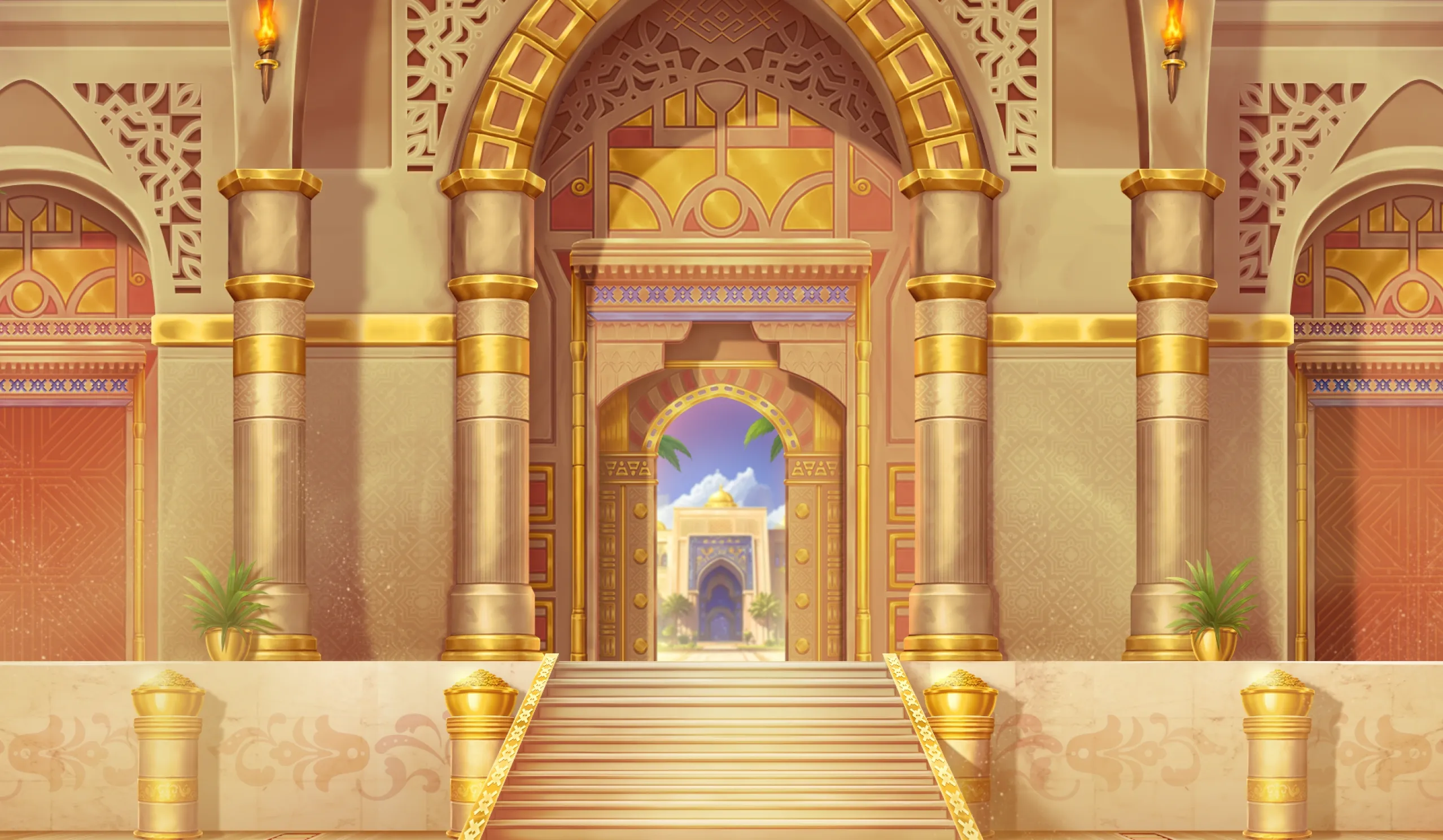 Mystery of Persia desktop action banner background