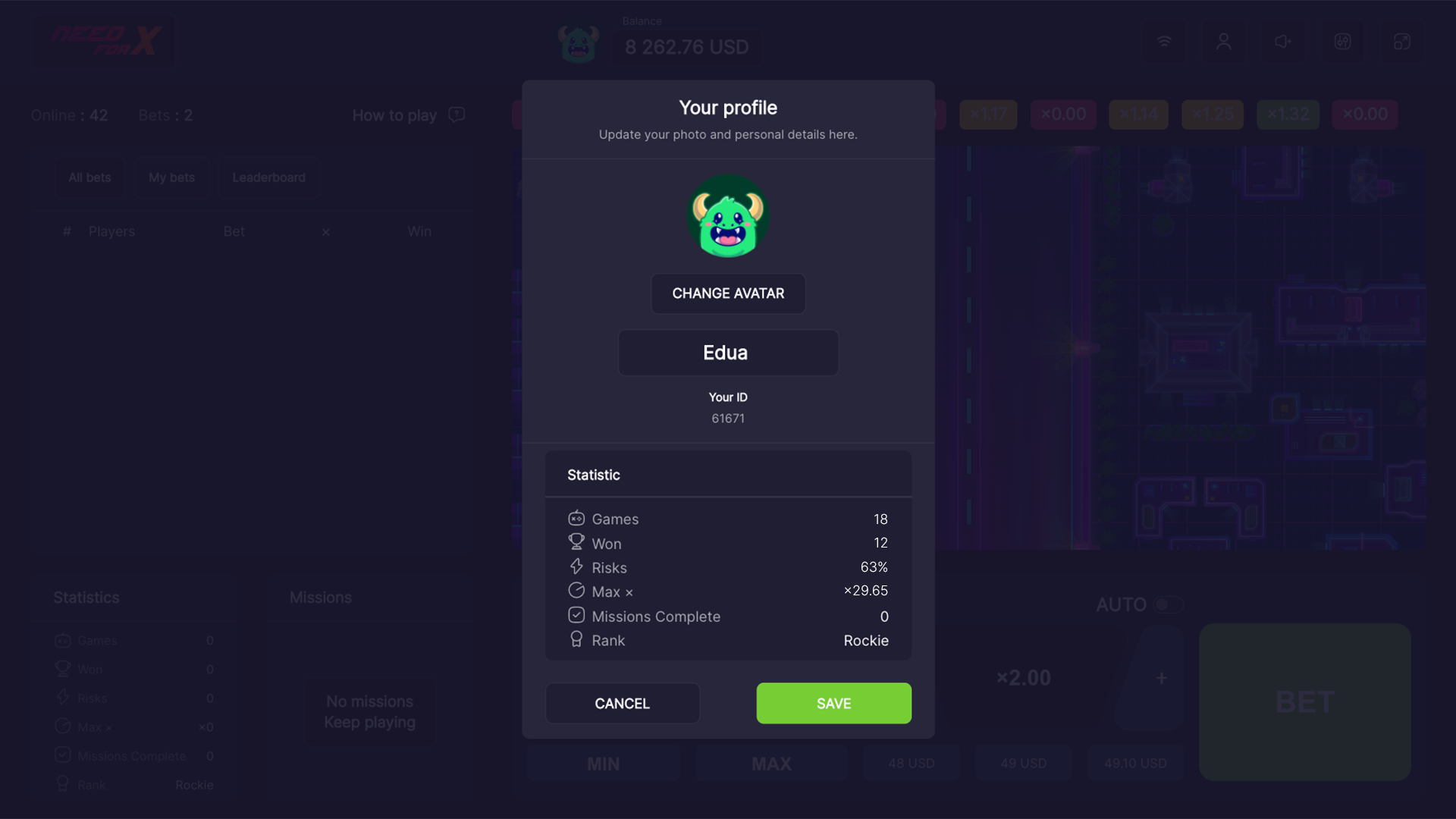 Need for X gameplay screenshot 1