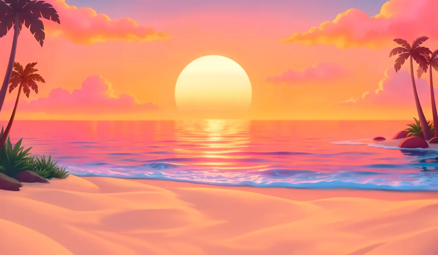 Party Juice mobile action banner background