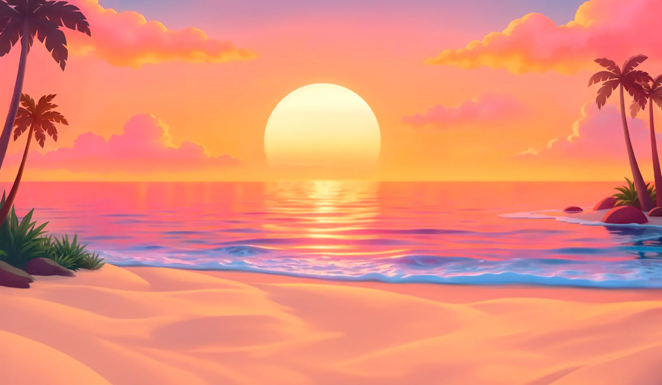 Party Juice tablet action banner background