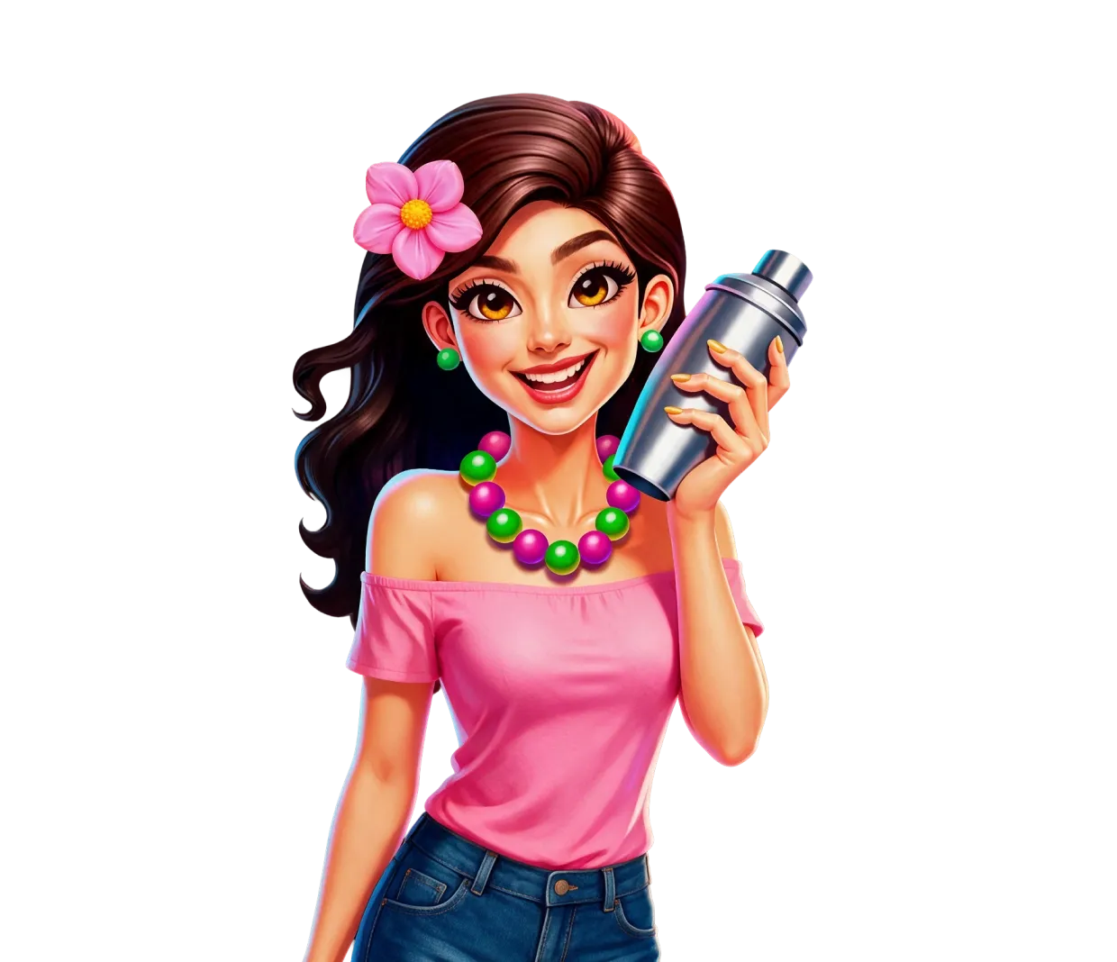 Party Juice hero character