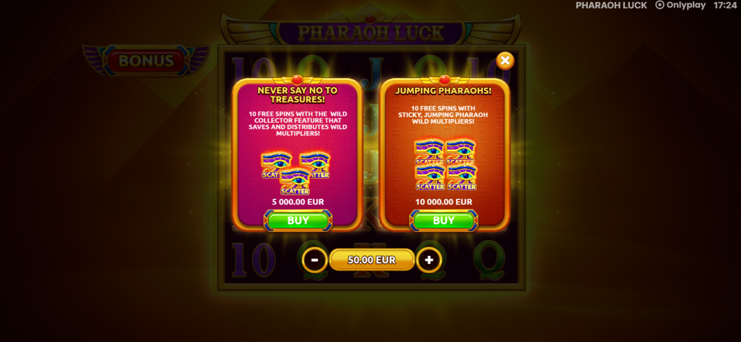 Pharaoh Luck gameplay screenshot 4