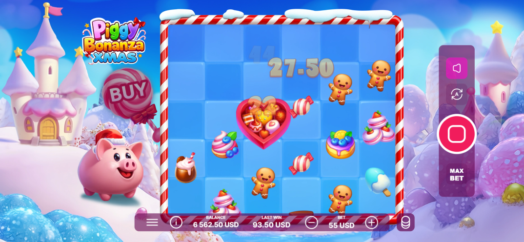 Piggy Bonanza Christmas gameplay screenshot 3