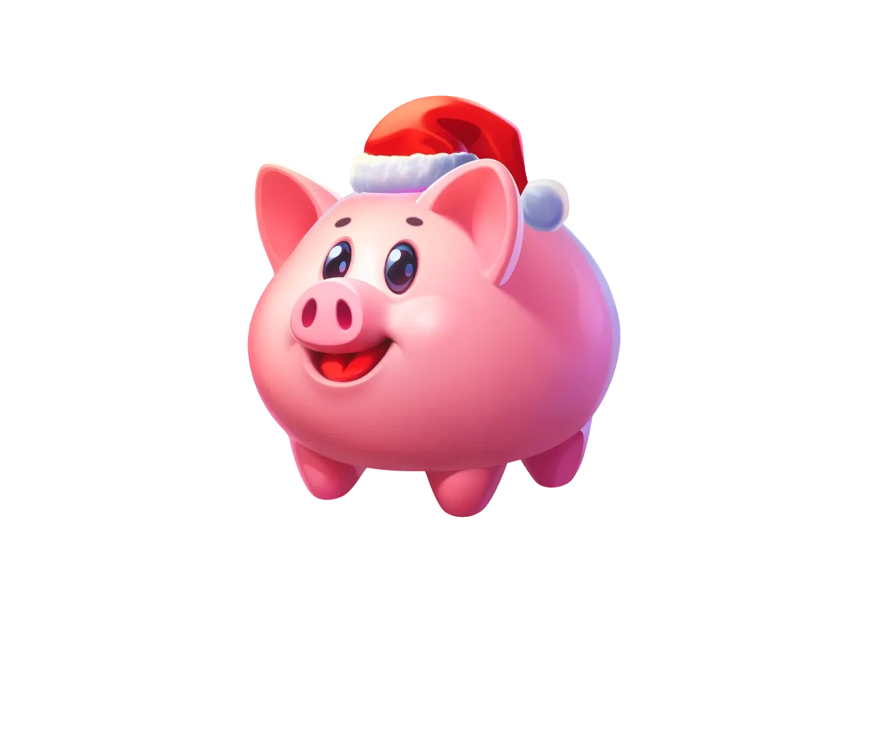 Piggy Bonanza Christmas hero character