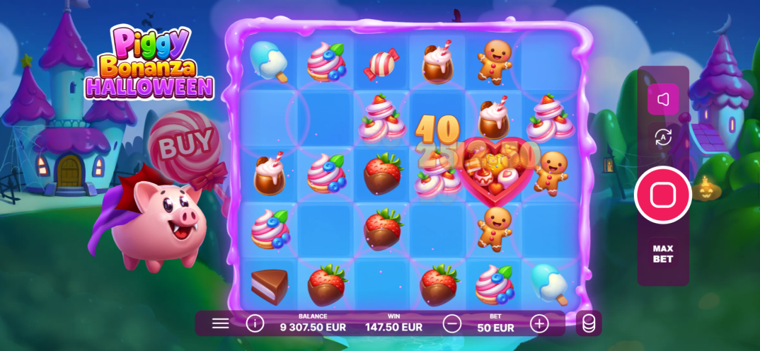 Piggy Bonanza Halloween gameplay screenshot 2