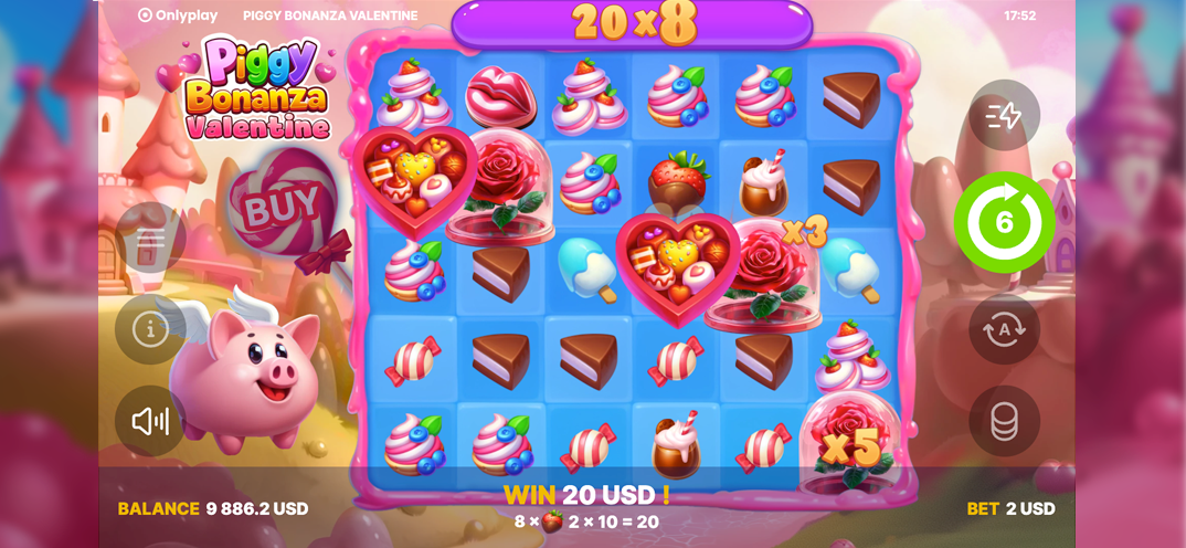 Piggy Bonanza Valentine gameplay screenshot 3