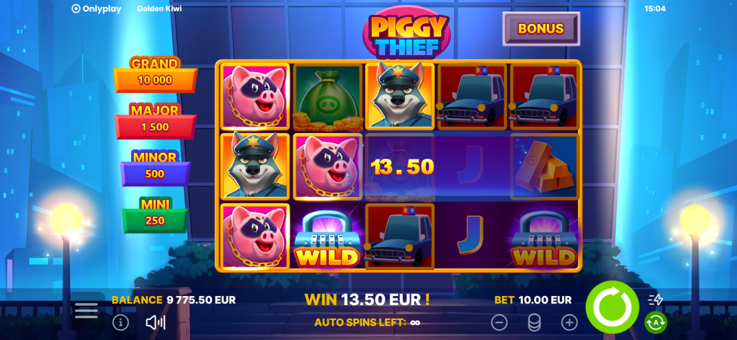 Piggy Thief gameplay screenshot 1