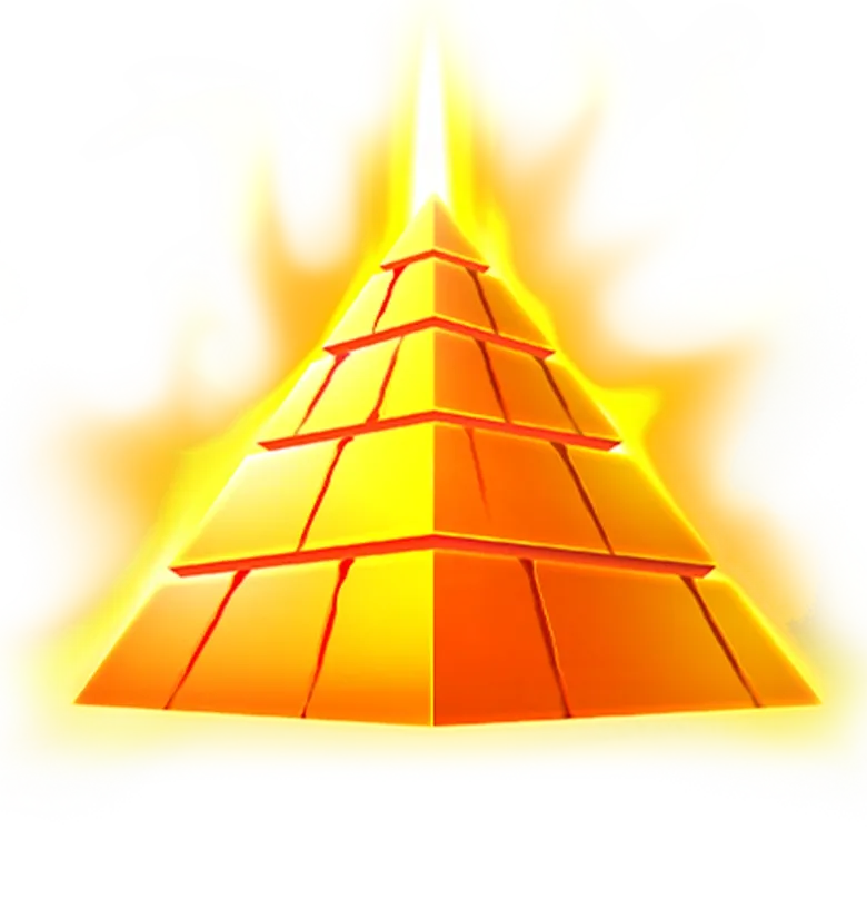 Pyramid Coins X-Mas mobile action banner character