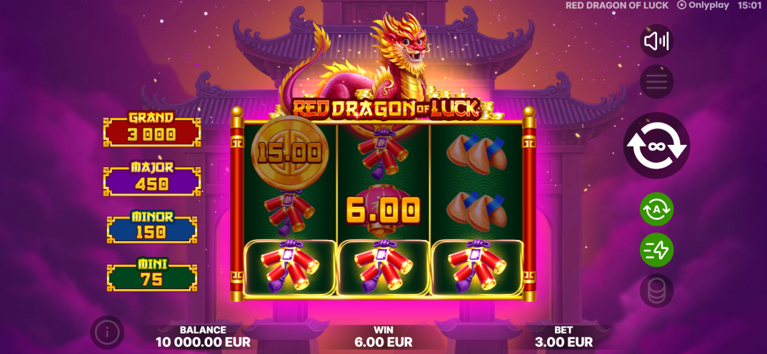 Red Dragon of Luck gameplay screenshot 3