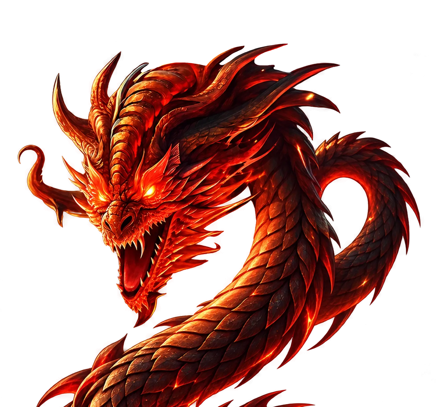 Red Dragon Ways desktop action banner character