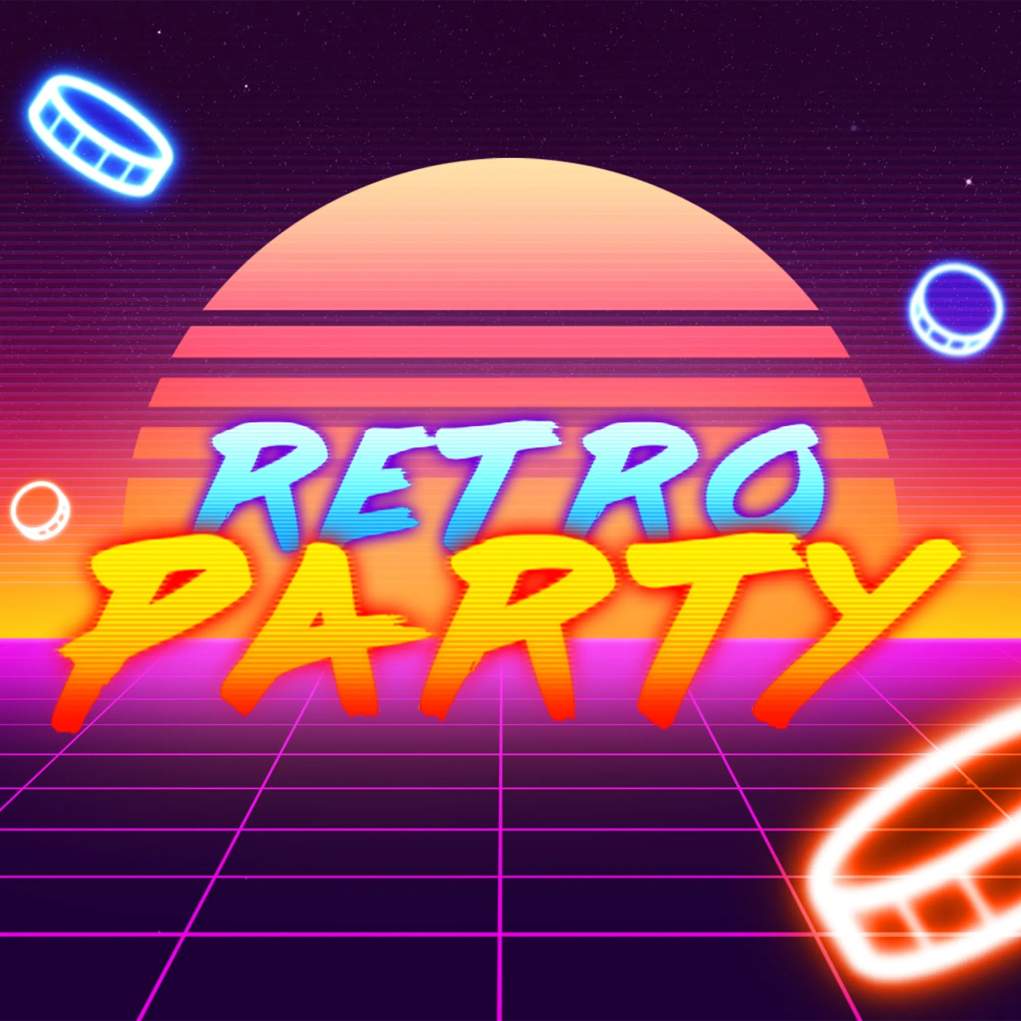 Retro Party game card image
