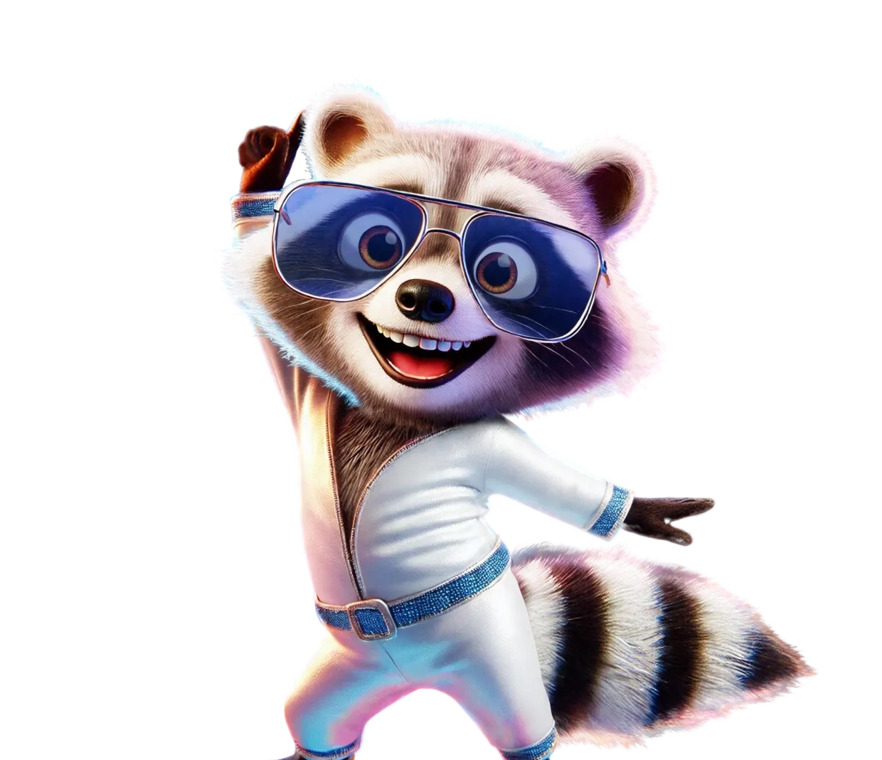 Retro Pedro hero character