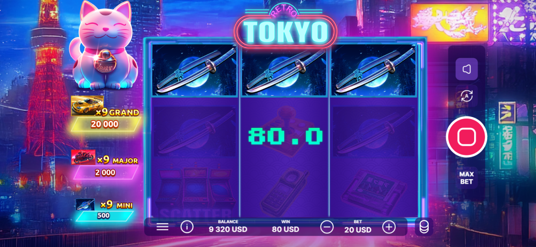 Retro Tokyo gameplay screenshot 1