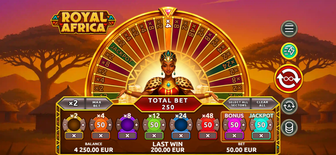 Royal Africa gameplay screenshot 3