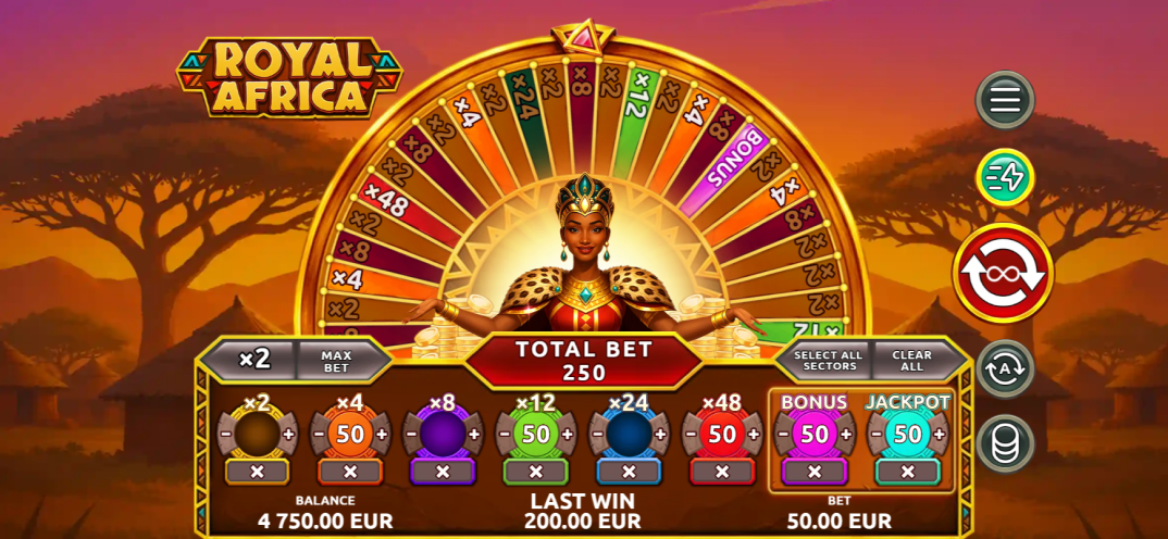 Royal Africa gameplay screenshot 4