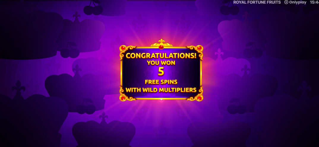 Royal Fortune Fruits gameplay screenshot 6