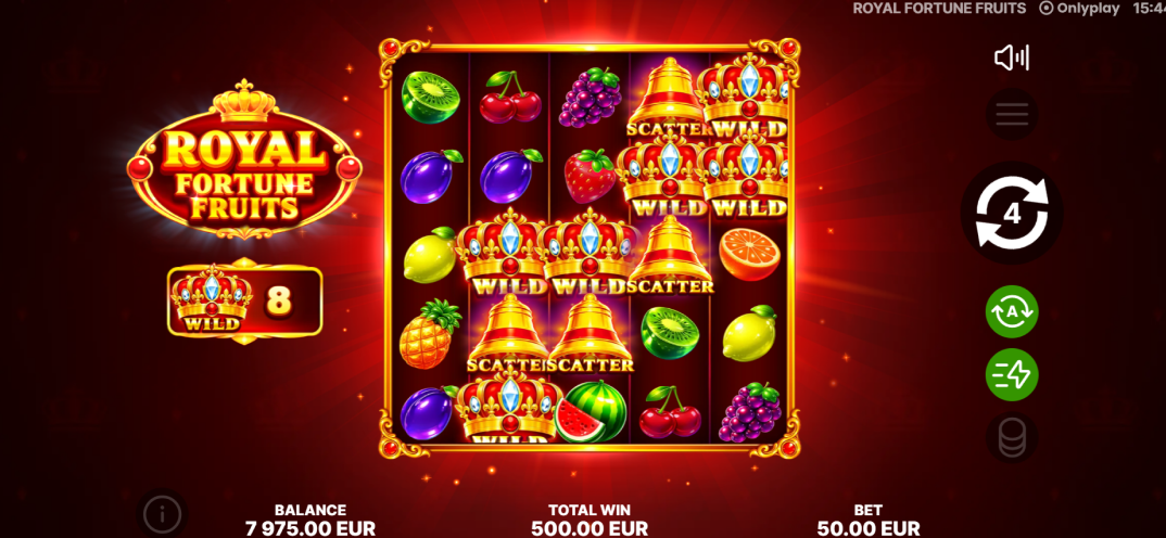 Royal Fortune Fruits gameplay screenshot 7