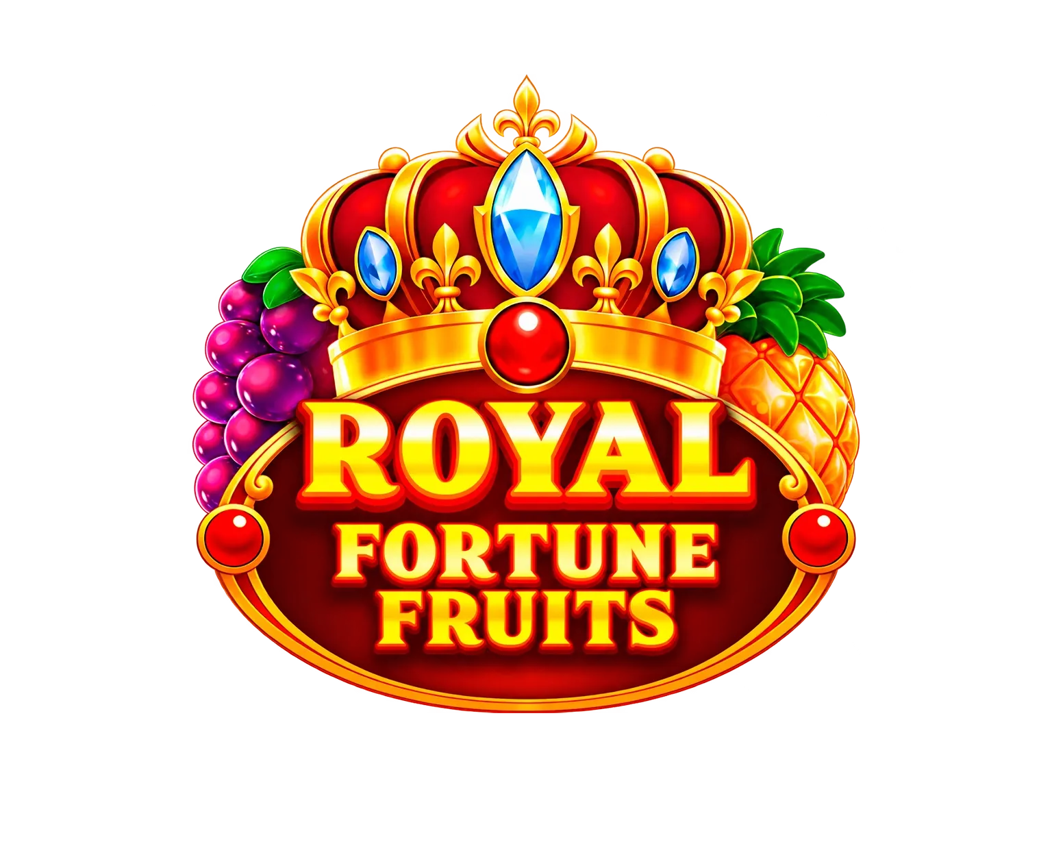 Royal Fortune Fruits tablet action banner character